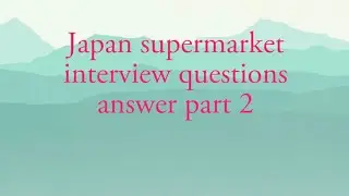 Japan interview questions answer in hiragana with Nepali subtitles 