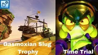 Crash Team Racing Nitro Fueled PS4 Gasmoxian Slug Trophy Guide/Crash Cove/Time Trial