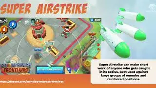 Boom Beach: Frontlines - Gameplay Super Airstrike