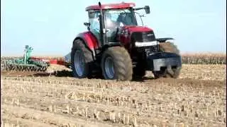 Case Puma 195 z pługiem Kverneland EM 100 + Pacomat S