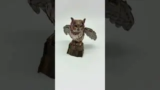 Great Horned Owl (D0059) - MakeBug Sky Echo Bird Series