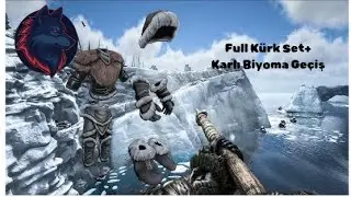 Full Kürk Set+Karlı Biyoma Geçiş#arksurvivalevolved #dinosaur #survival 