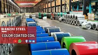【PPGI Coil】-The magic process how to make color coated steel coil | Wanzhi Steel
