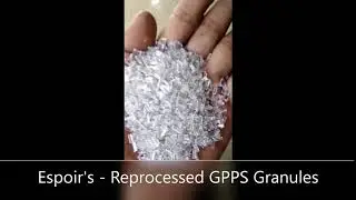 Espoir Polymers - Reprocessed GPPS Granules : Natural