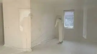 stucwerk latex spuiten