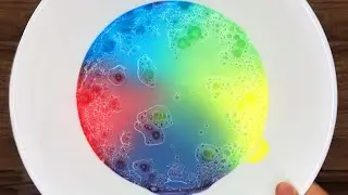 DIY Thai Rainbow slime Super Glossy Slime | soft colors Rainbow Slime, ASMR Slime, ASMR Slime
