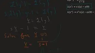 Math 57 - Solving Differential Equations Using Laplace Transforms