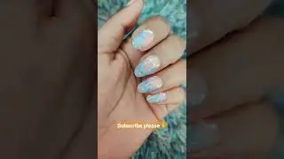 spring flower nail art #nails #2023 #shorts