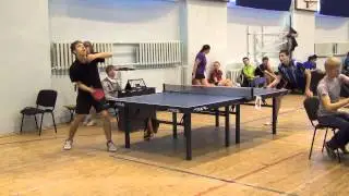 table tennis Универсиада Новосибирск 2014. Ненашкин - Совбанов