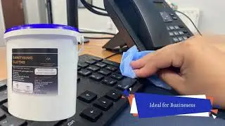 Alcohol Free Sanitising Wipes &ndash; Tub of 1000 Wipes