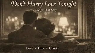 Don´t Hurry Love Tonight  -  Songs That Stay