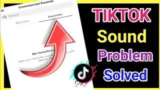 TikTok favourite sound not showing 😭 2026() How to fix tiktok favorite sounds not showing