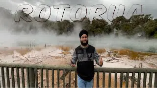 Место, которое вы ❌ никогда раньше не видели 😍 #rotorua #browntour #travel #vlog