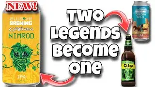 Two Beer Legends Become ONE- NIMROD - IPA - Elusive Brewing x Oakham Ales