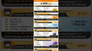 Champ Cash Free Earning Plan... Free Free Free Free Free