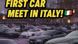Didn&rsquo;t Expect This From an Italian Car Meet 🇮🇹