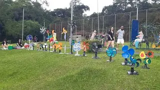 LEVAMOS 30 VENTILADOR P/ BRINCAR NO PARQUE JUNTO PEDRO DO CANAL @euamoventiladores-canaldopedro