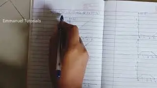 Советы по рисованию сигнала x(t)=r(t)-r(t-1)-r(t-3)+r(t-4) | Учебники Emmanuel #emmanueltutorials