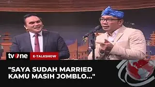 Throwback! Pantun Ridwan Kamil untuk Para Jomblo | E-Talkshow tvOne
