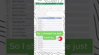Excel Hack you want  #2023 #2024 #excelhacks