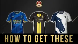 FIFA 20 THE BEST KITS IN FIFA ULTIMATE TEAM!  (Featuring eSport Kits, Hashtag United, FUTWIZ, etc)