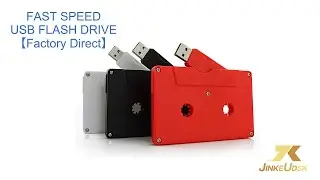 3.0 Vintage Cassete Tape USB Sticks with Cases