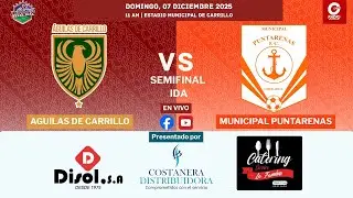 SEGUNDA B LINAFA | Aguilas de Carillos vs Mpal. Puntarenas | Semifinal - IDA