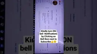 Bell Notifications  👍😊