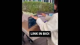 Smart Portable Laptop Monitor Extender ( # 2468  ) 1️⃣ Product Link in Bio