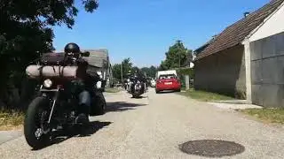 Mohawk MC Austria RedBlackRed Nation Abfahrt Pachfurth 2020