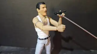 SH Figuarts Freddie Mercury Live Aid version (Performance links in description) 