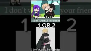 Sarada's reaction: 1 OR 2?? #sarada #boruto #sumire