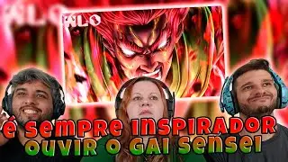 FAM&Iacute;LIA REACT | WLO - Besta Vermelha ( Maito Gai / Naruto ) Prod. WB