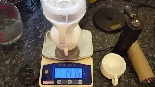 Clever Dripper (small) percolation brew with Hario Drip Assist 02, 13.8g:210g