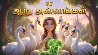 ஆறு அன்னப் பறவைகள் கதை | மாயாஜால கதை | Six Swans Tamil Fairy Tale | Princess story tamil
