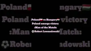 Poland vs Hungary | stunning match #efootball #poland #hungary #pes