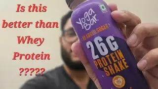 Yogabar 26gm Protein Shake , is this better than whey protein? #wheyprotein #fitness #life #trending