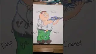 Рисуем Питера Гриффина из Fortnite! #рисунок #fortnite #шорты