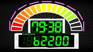 90 Minutes Countdown Run for Money LED Graphic Version Score up to 1,999,900 points