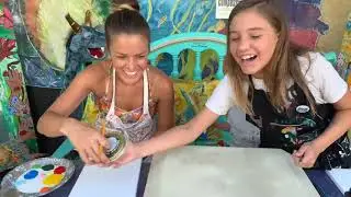 Compassionate Arts Tutorial - Paint a Resilience Guardian Angel or Box