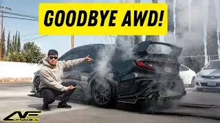 FIRST DRIVE IN OUR RWD SWAPPED WRX! VLOG 20