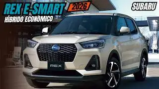 SUBARU REX E-SMART 2026: SUV SUPER H&Iacute;BRIDO econ&oacute;mico.👌🏻