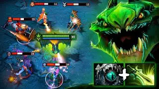 Brutal Poisoner 100% Attack Speed Skadi + Butterfly Viper 42Kills | Dota 2