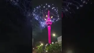 Amazing 2024 Auckland New Zealand Fireworks Display!💥 🇳🇿