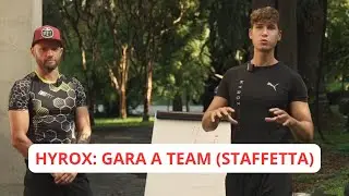 HYROX: GARA A TEAM (STAFFETTA)