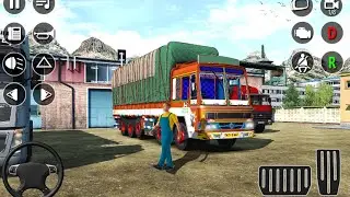 Offroad Indian Truck Simulator 2021 | Indian Heavy Cargo Truck Game | Bus GamePlay