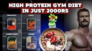 150g Protein Full Day of Eating | Budget Gym Diet Plan Under ₹2000/Month | Muscle Gain Diet India