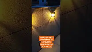 Lumin&aacute;ria solar com sensor de presen&ccedil;a garanta j&aacute; a sua! #automobile #ferramentas #nivelalaser