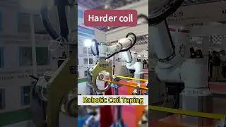 Insulation Taping: Robot for Hard Coil Taping | Covering Both Sides and Circular Bent Sections