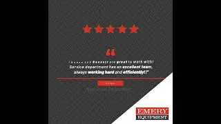 Emery Equipment: 5-Star Service You Can Count On